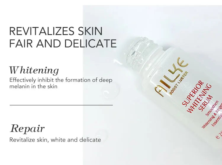 AILKE Whitening Face Care Set For All Skin Types, With Glutathione, Nicotinamide, Reduce Dark Spots, Freckles, Even Skin Tone