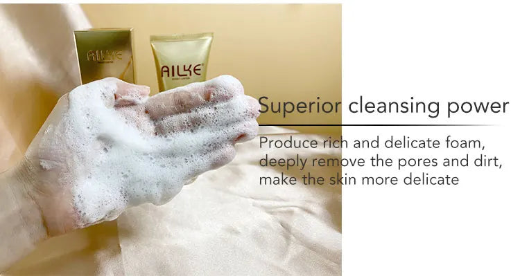 AILKE Whitening Face Care Set For All Skin Types, With Glutathione, Nicotinamide, Reduce Dark Spots, Freckles, Even Skin Tone