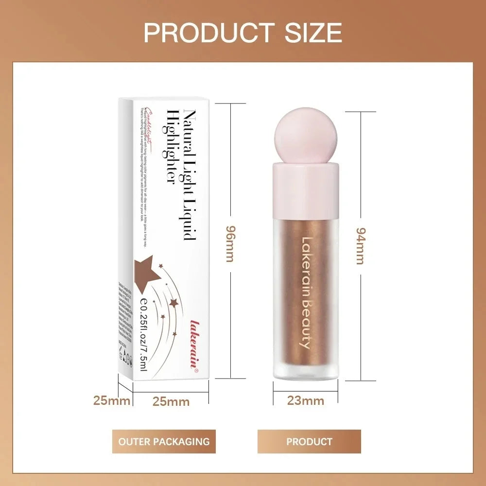 Beautiful Highlighter Liquid Contouring Body Make-up for women Brightening Complexion Glow Recipe Glossier High Cheap Cosmetics