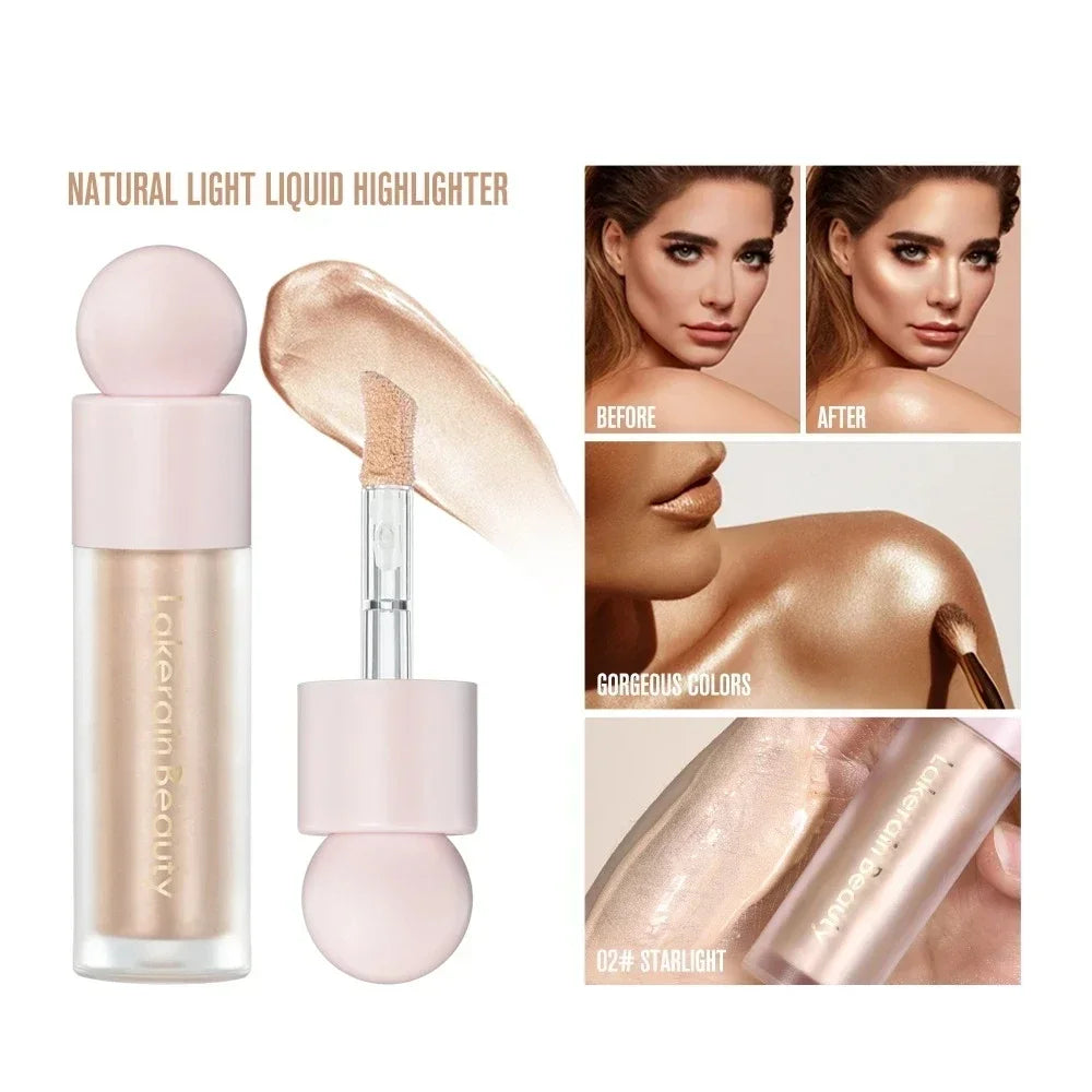 Beautiful Highlighter Liquid Contouring Body Make-up for women Brightening Complexion Glow Recipe Glossier High Cheap Cosmetics