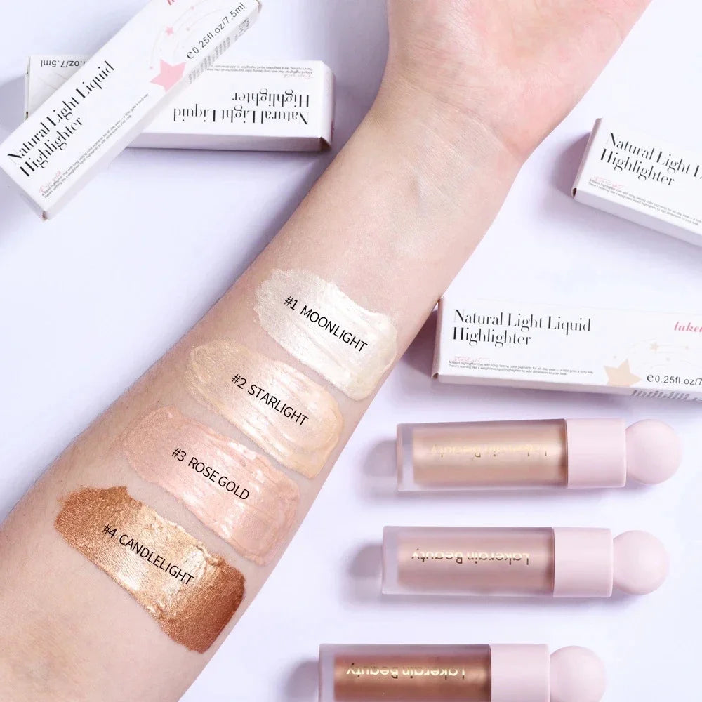 Beautiful Highlighter Liquid Contouring Body Make-up for women Brightening Complexion Glow Recipe Glossier High Cheap Cosmetics