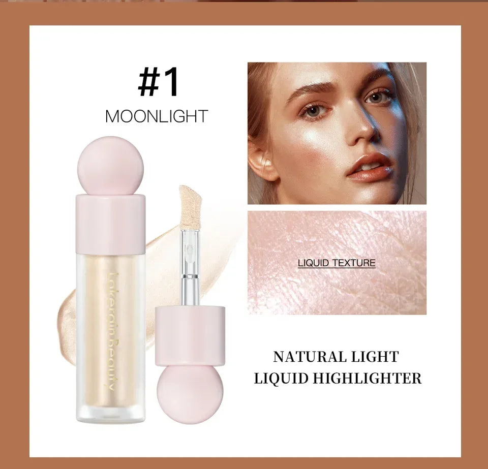 Beautiful Highlighter Liquid Contouring Body Make-up for women Brightening Complexion Glow Recipe Glossier High Cheap Cosmetics