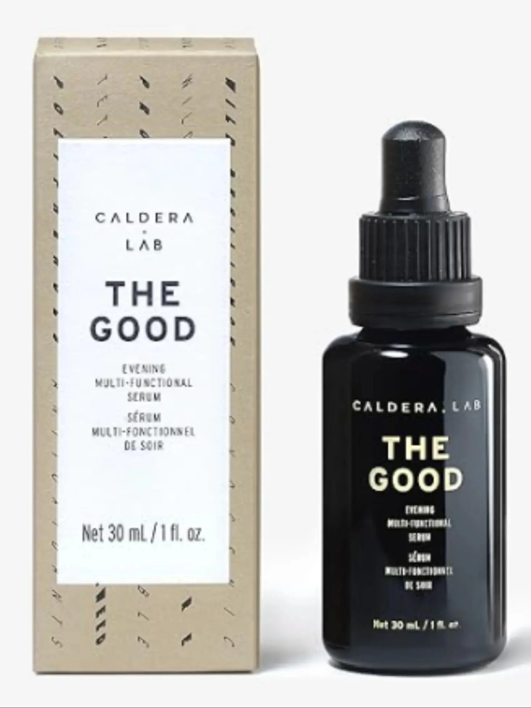 Caldera + Lab The Good | Men's Organic Moisturizing Face Serum for Dry, Sensitive, & Normal Skin – Vegan, Skin care